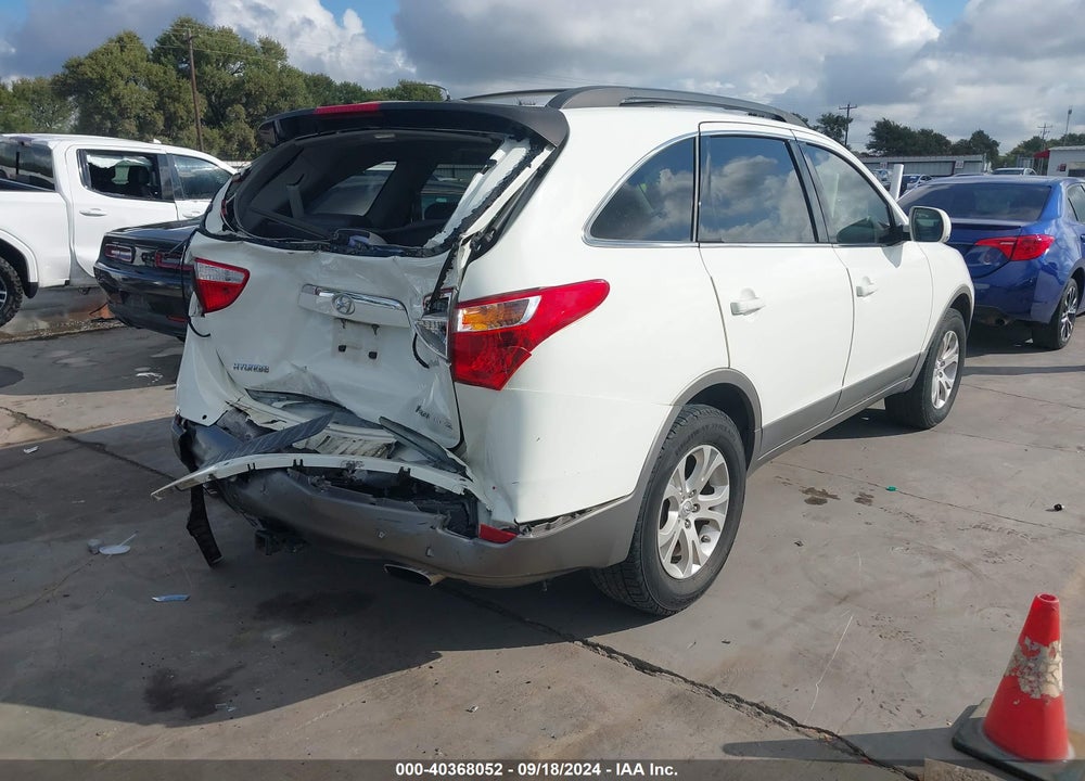 2010 HYUNDAI VERACRUZ GLS VIN: KM8NU4CC9AU106282