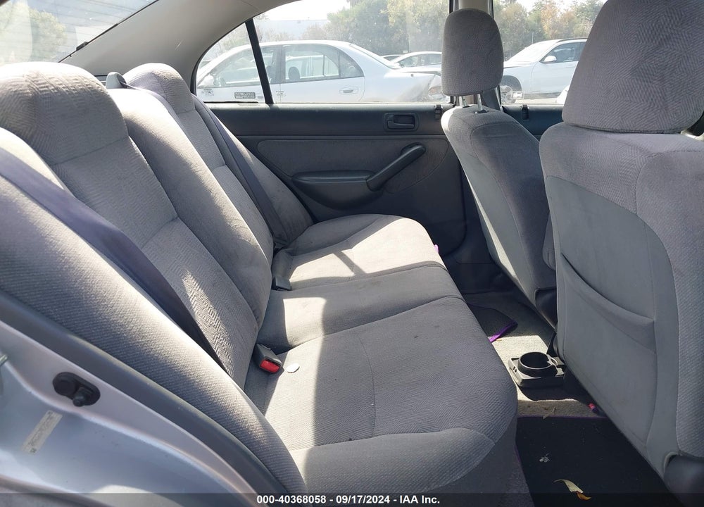 2001 HONDA CIVIC EX VIN: 2HGES26791H584798