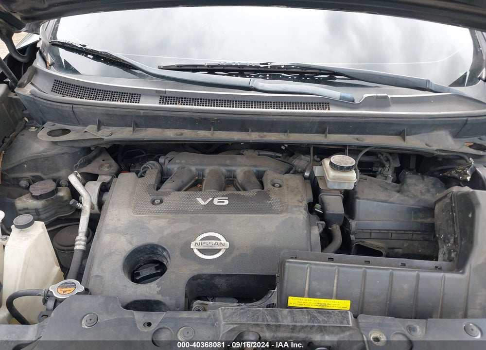 2010 NISSAN MURANO SL VIN: JN8AZ1MW1AW108614
