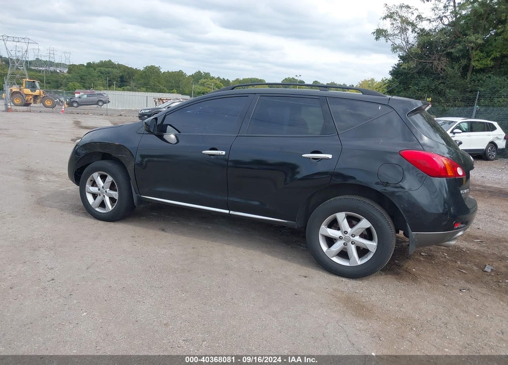 2010 NISSAN MURANO SL VIN: JN8AZ1MW1AW108614
