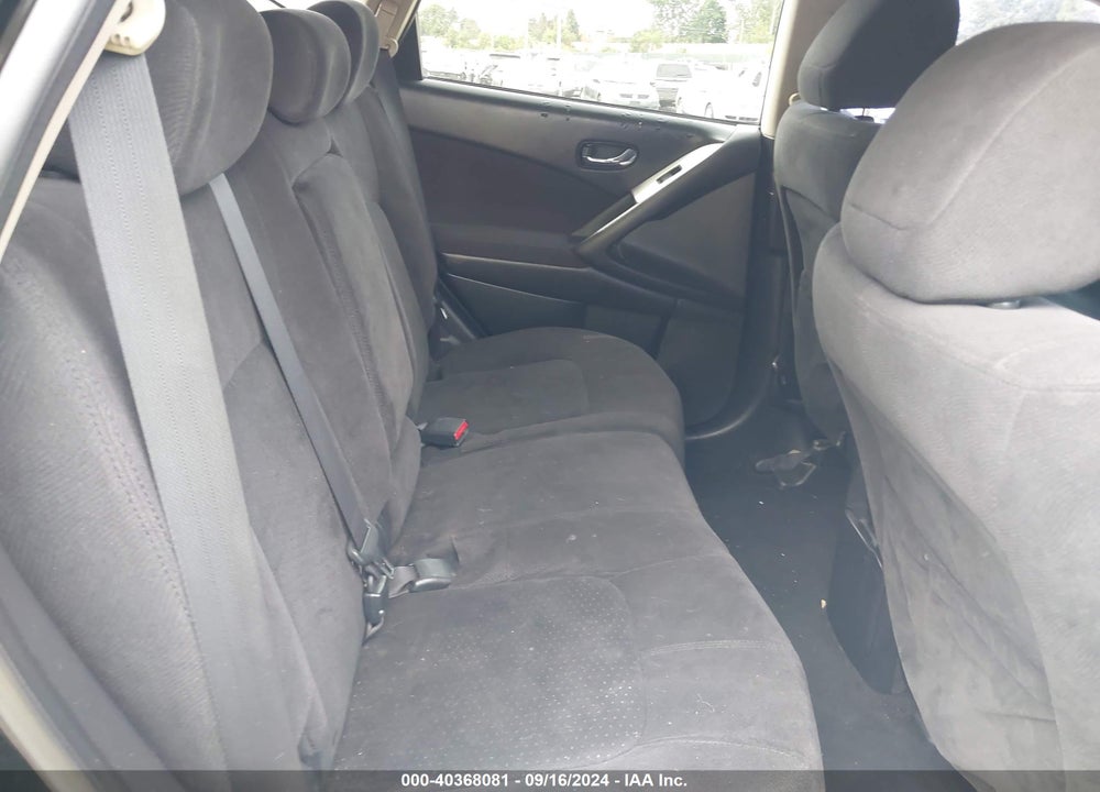 2010 NISSAN MURANO SL VIN: JN8AZ1MW1AW108614