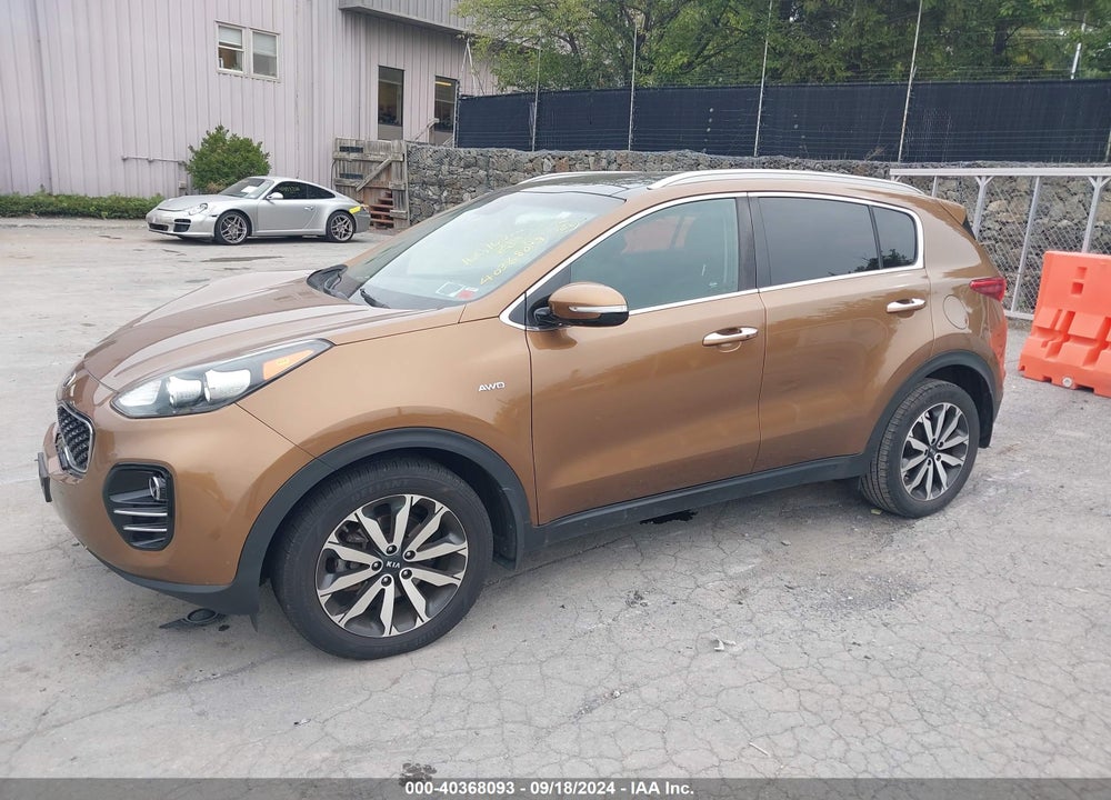 2017 KIA SPORTAGE EX VIN: KNDPNCAC5H7202099