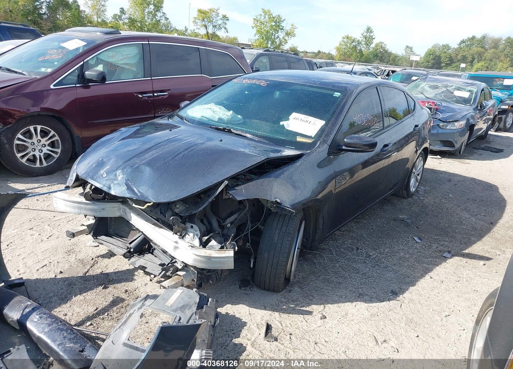 2014 DODGE DART SXT VIN: 1C3CDFBB1ED833670