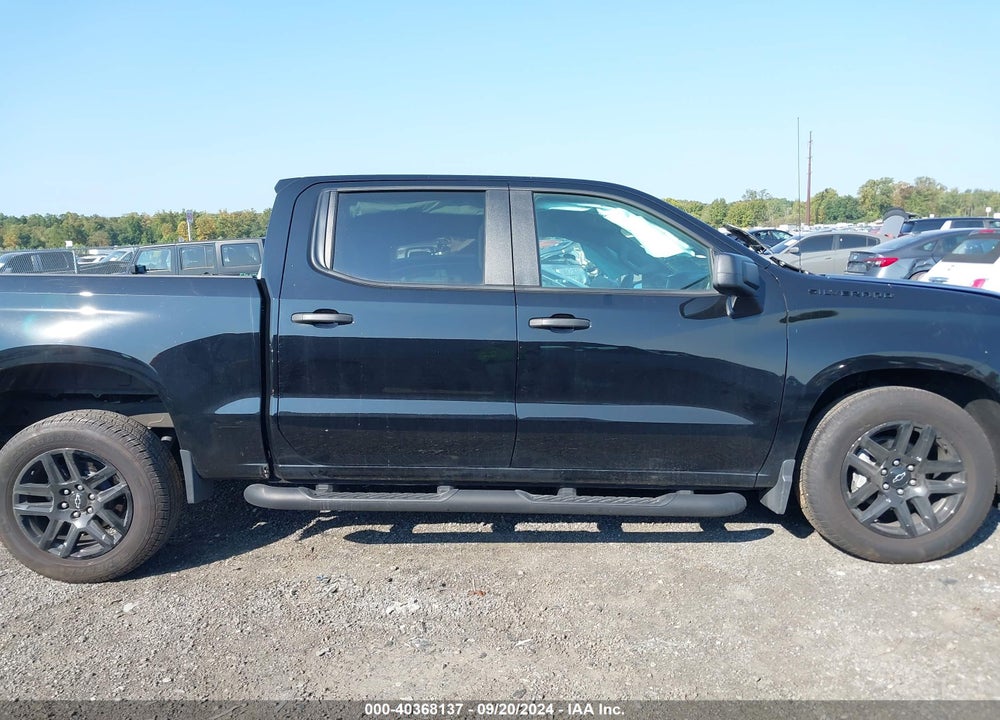 2023 CHEVROLET SILVERADO 1500 4WD SHORT BED CUSTOM VIN: 1GCPDBEK7PZ126841