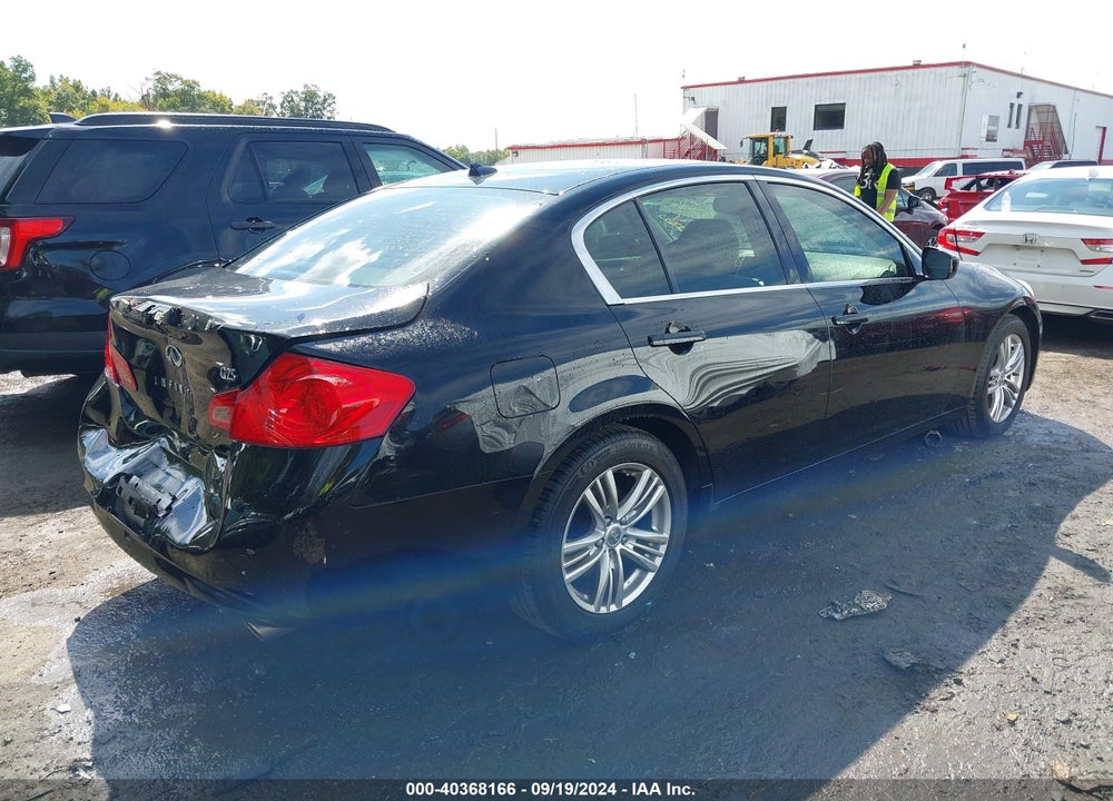 2011 INFINITI G25 JOURNEY VIN: JN1DV6APXBM600993