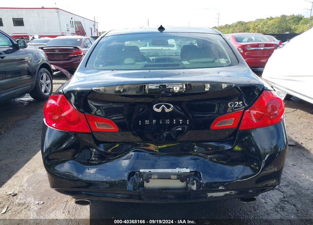 2011 INFINITI G25 JOURNEY VIN: JN1DV6APXBM600993
