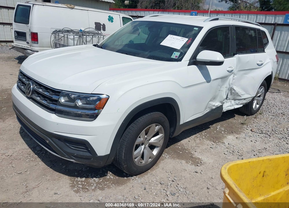 2019 VOLKSWAGEN ATLAS 2.0T S VIN: 1V2AP2CA0KC603577