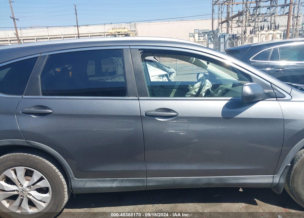 2013 HONDA CR-V EX-L VIN: 5J6RM3H71DL028340