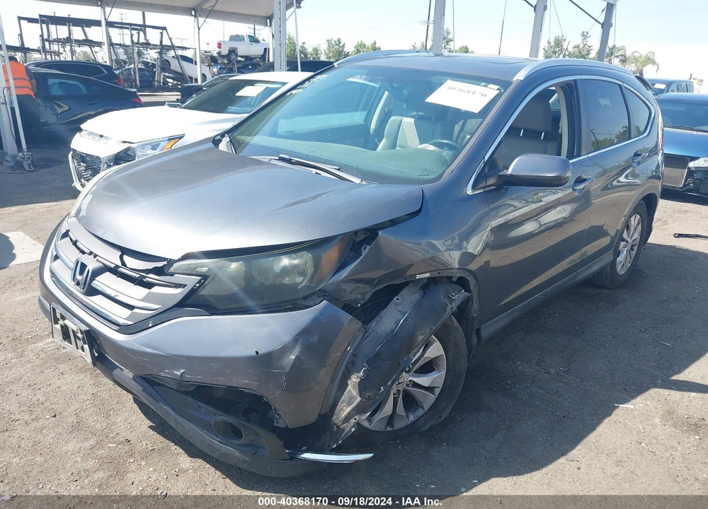 2013 HONDA CR-V EX-L VIN: 5J6RM3H71DL028340