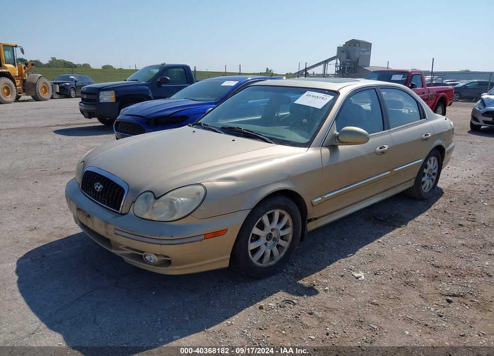 2003 HYUNDAI SONATA GLS/LX VIN: KMHWF35H93A870848