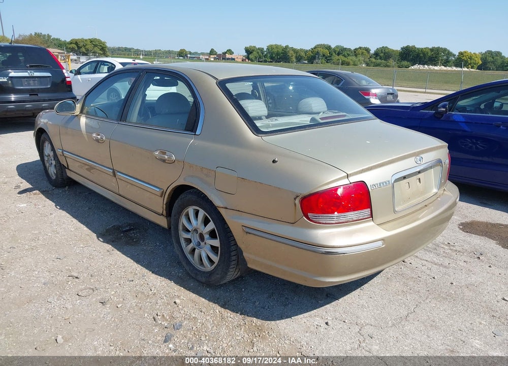 2003 HYUNDAI SONATA GLS/LX VIN: KMHWF35H93A870848