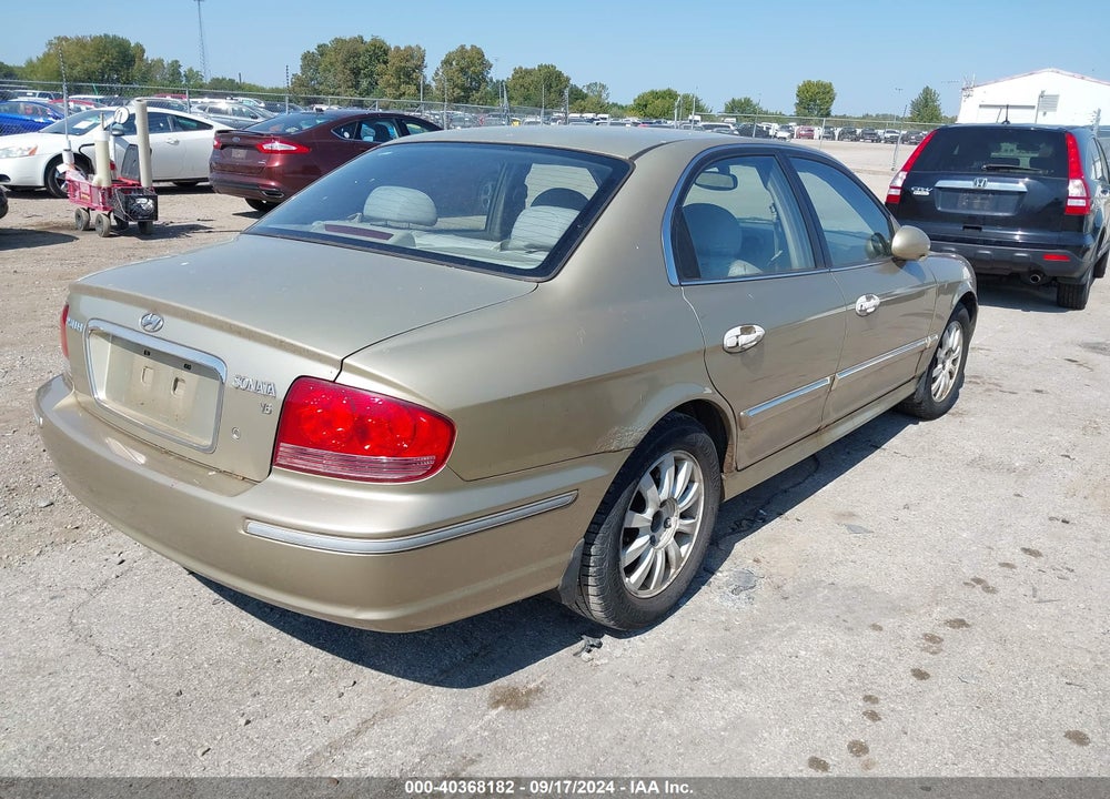 2003 HYUNDAI SONATA GLS/LX VIN: KMHWF35H93A870848