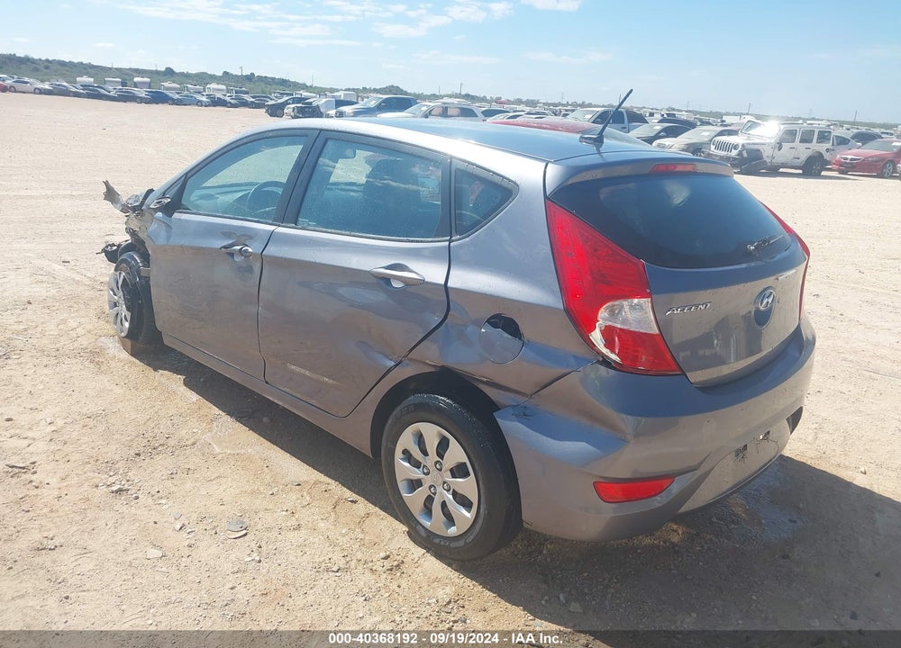 2017 HYUNDAI ACCENT SE VIN: KMHCT5AE7HU345215