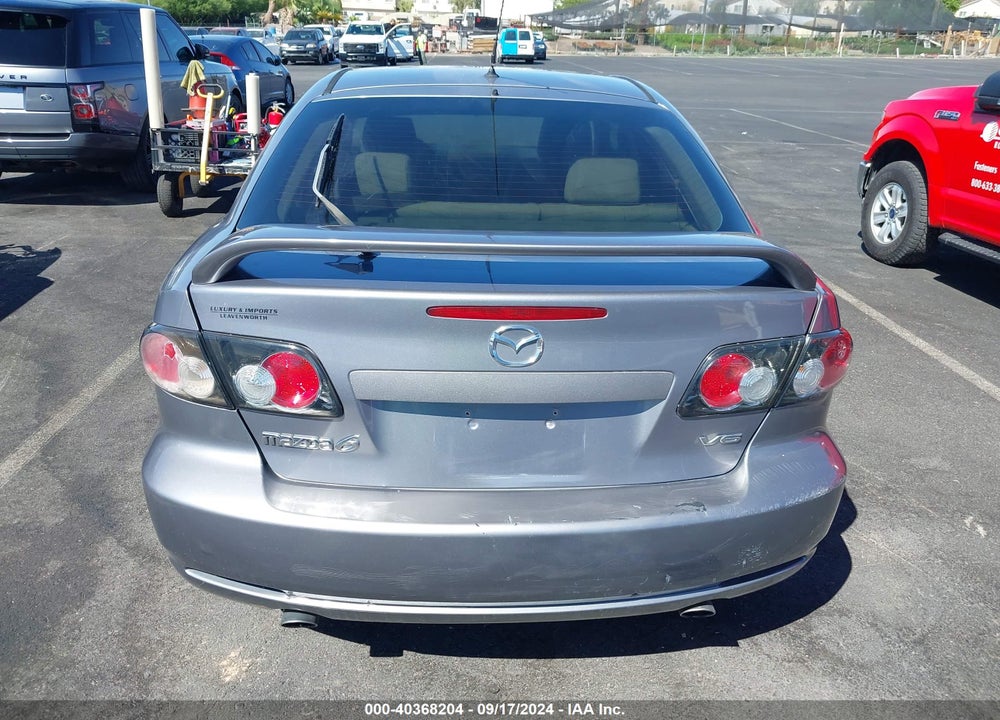 2006 MAZDA 6 S SPORT VIN: 1YVHP84D065M58007