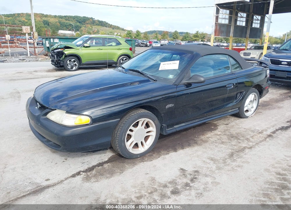 1998 FORD MUSTANG GT VIN: 1FAFP45X2WF209061