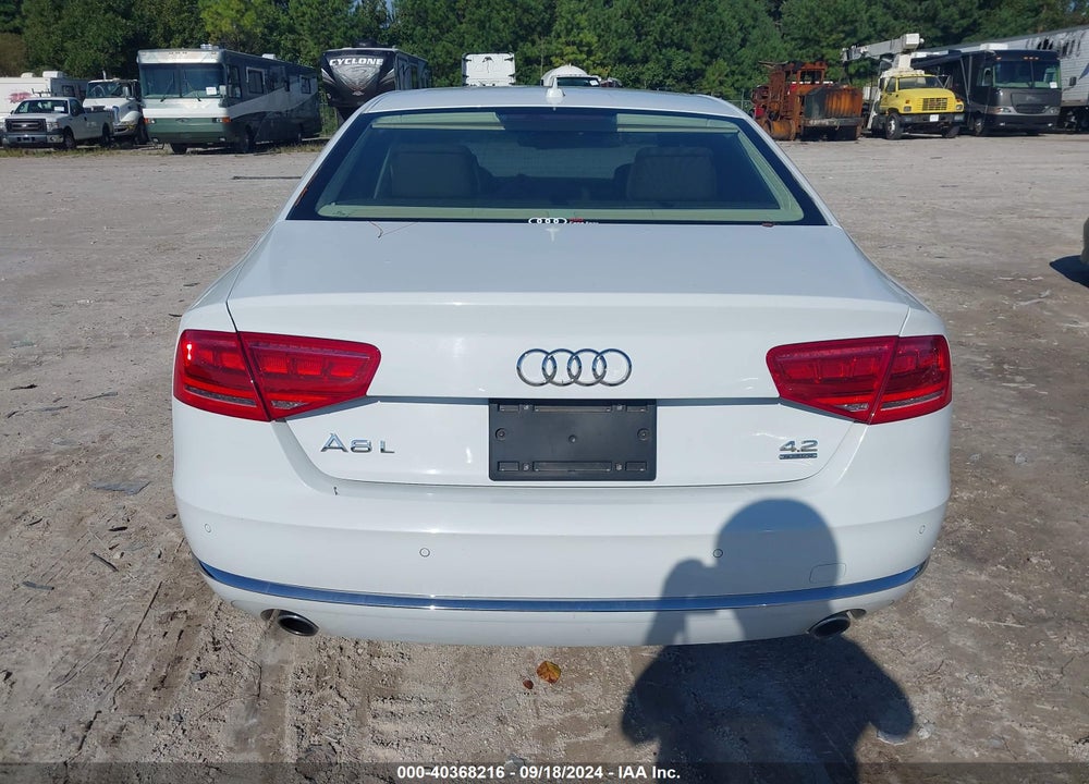2012 AUDI A8 L 4.2 VIN: WAURVAFD7CN008741