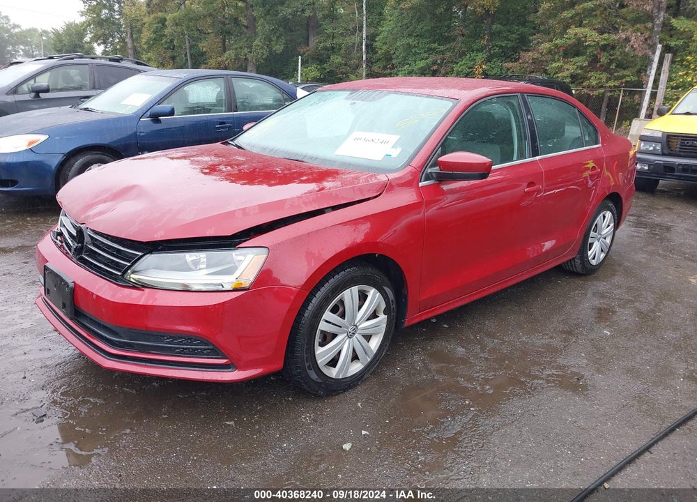 2017 VOLKSWAGEN JETTA 1.4T S VIN: 3VW2B7AJ2HM402501
