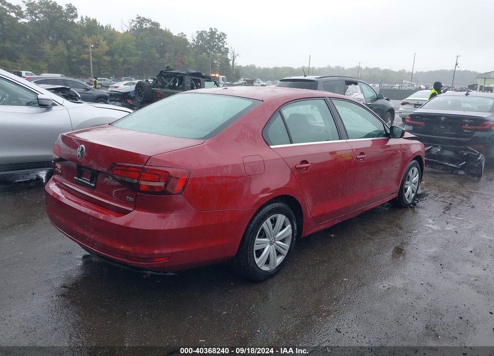 2017 VOLKSWAGEN JETTA 1.4T S VIN: 3VW2B7AJ2HM402501