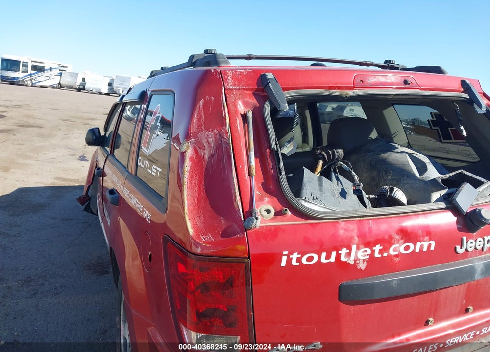 2005 JEEP GRAND CHEROKEE LAREDO VIN: 1J4HR48NX5C668338