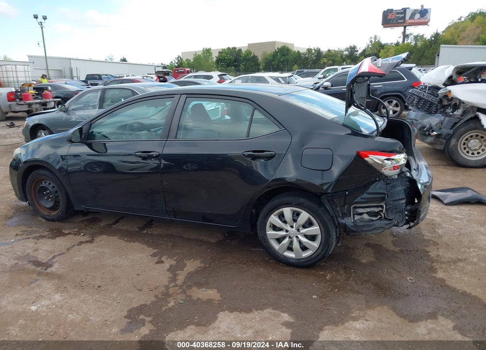 2014 TOYOTA COROLLA LE VIN: 2T1BURHE2EC115066