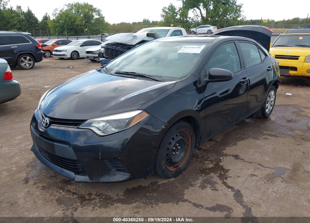 2014 TOYOTA COROLLA LE VIN: 2T1BURHE2EC115066