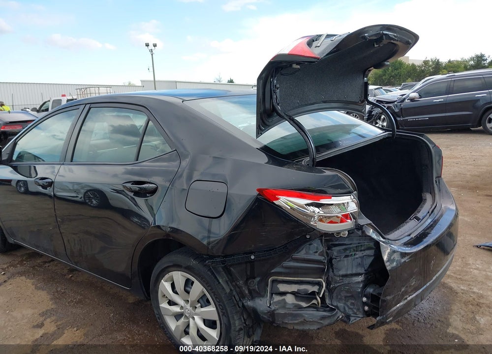 2014 TOYOTA COROLLA LE VIN: 2T1BURHE2EC115066