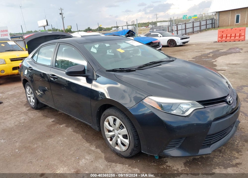 2014 TOYOTA COROLLA LE VIN: 2T1BURHE2EC115066