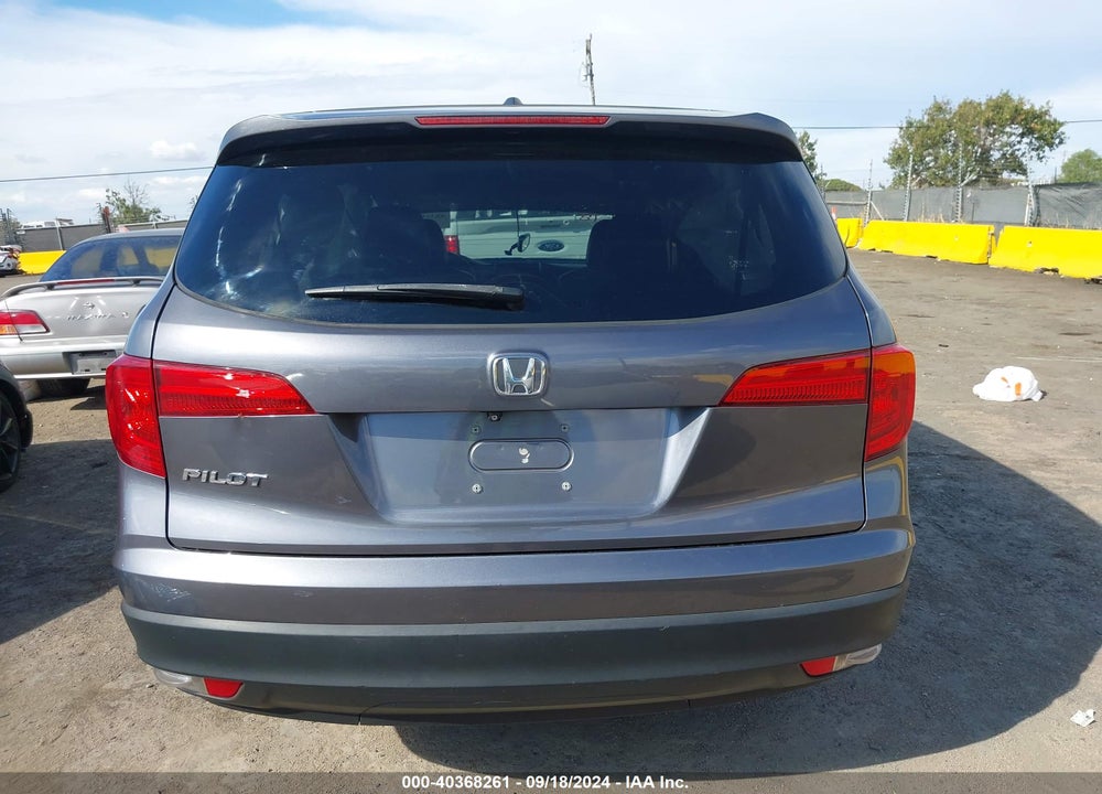 2017 HONDA PILOT EX-L VIN: 5FNYF5H52HB021556