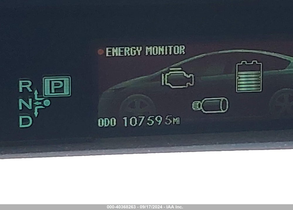 2013 TOYOTA PRIUS THREE VIN: JTDKN3DU3D0337423