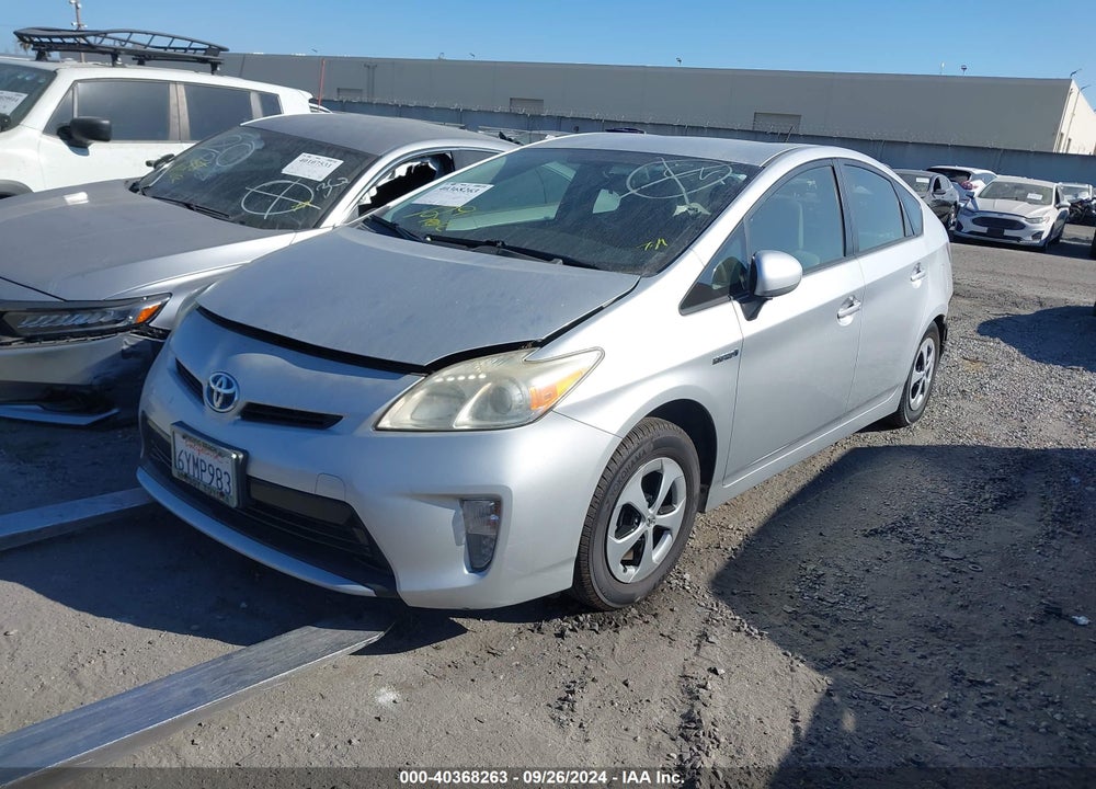 2013 TOYOTA PRIUS THREE VIN: JTDKN3DU3D0337423