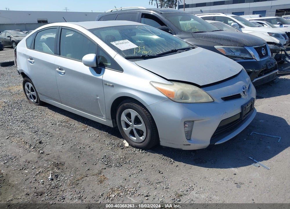 2013 TOYOTA PRIUS THREE VIN: JTDKN3DU3D0337423