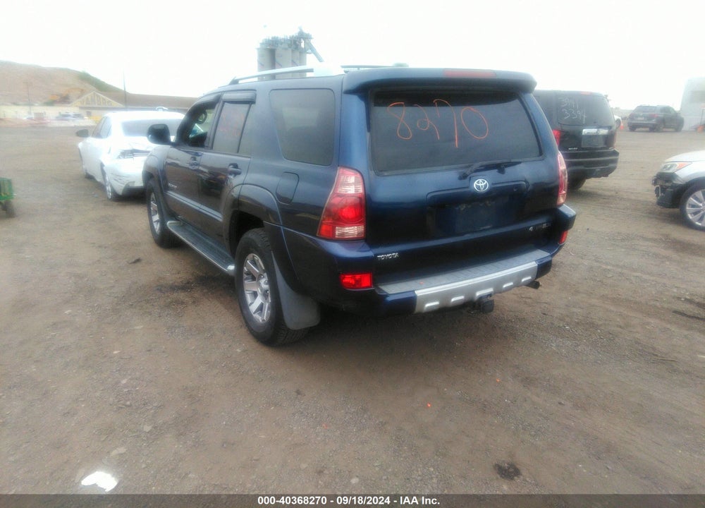 2004 TOYOTA 4RUNNER LIMITED V6 VIN: JTEBU17R948024727
