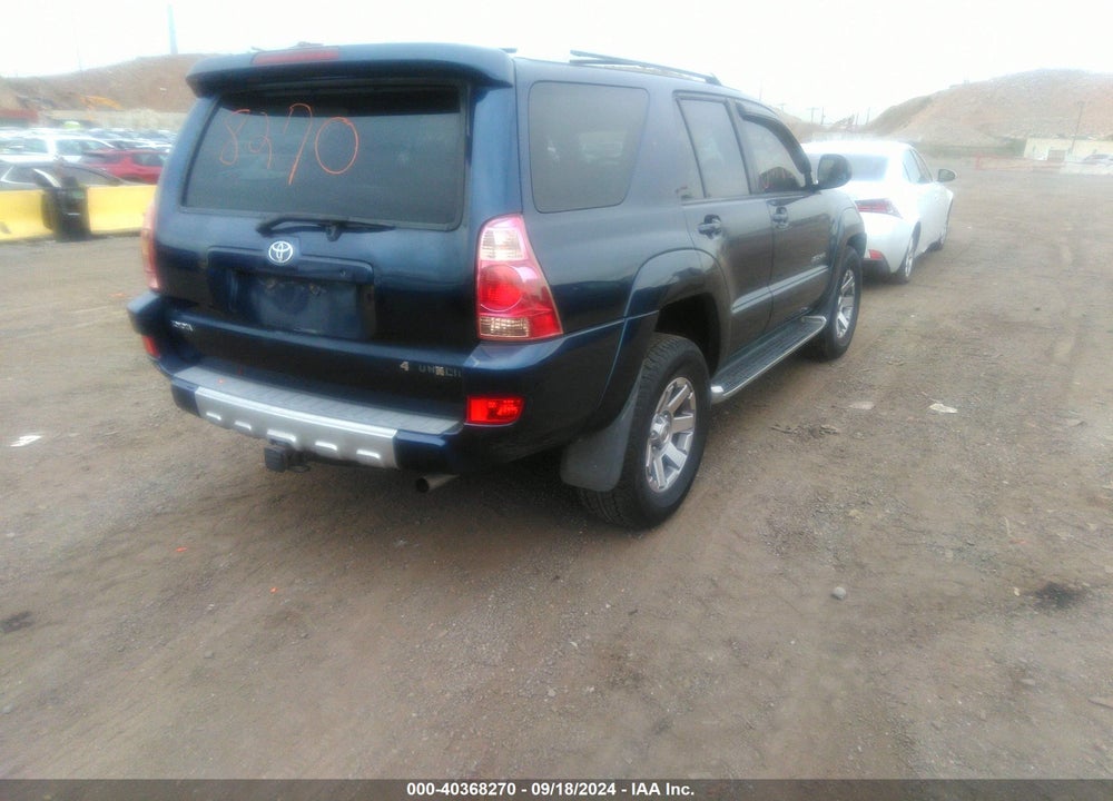 2004 TOYOTA 4RUNNER LIMITED V6 VIN: JTEBU17R948024727