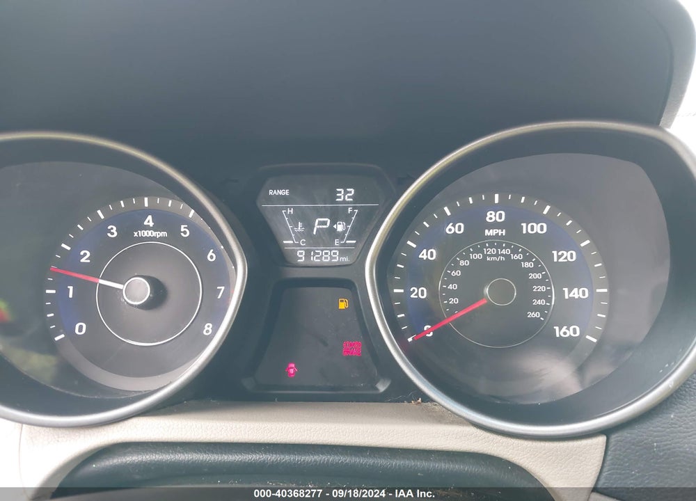 2014 HYUNDAI ELANTRA SE VIN: 5NPDH4AE7EH527524