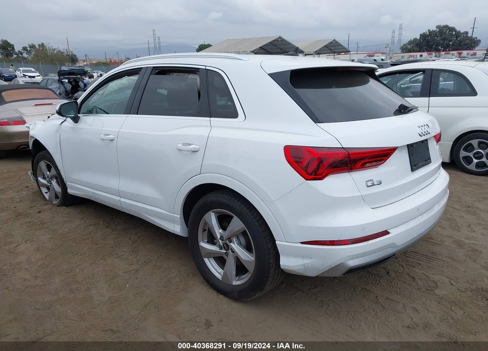2021 AUDI Q3 PREMIUM 40 TFSI QUATTRO TIPTRONIC VIN: WA1AUCF31M1113719