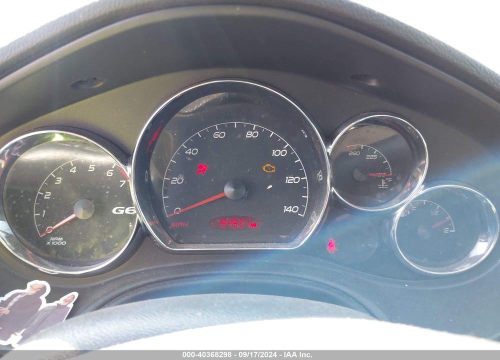 2007 PONTIAC G6 GT VIN: 1G2ZH18NX74225815