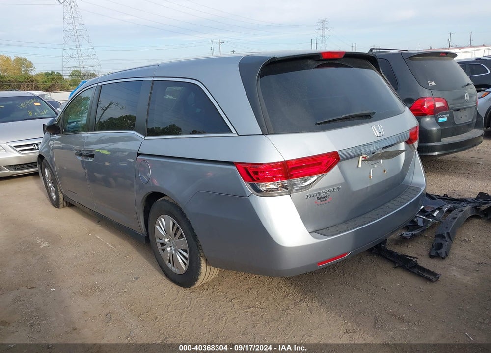 2016 HONDA ODYSSEY LX VIN: 5FNRL5H2XGB102015