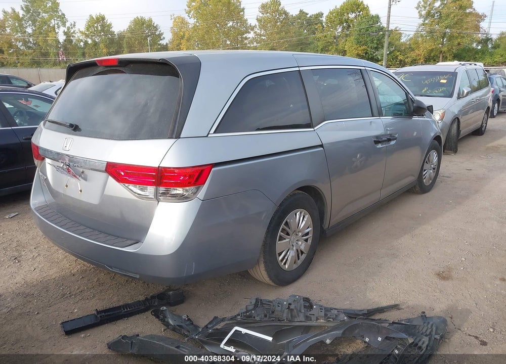2016 HONDA ODYSSEY LX VIN: 5FNRL5H2XGB102015