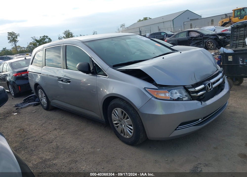 2016 HONDA ODYSSEY LX VIN: 5FNRL5H2XGB102015