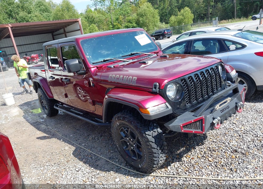 2022 JEEP GLADIATOR ALTITUDE 4X4 VIN: 1C6HJTAG0NL126417