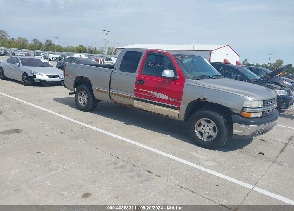 2002 CHEVROLET SILVERADO 1500 LS VIN: 1GCEK19V42E165849