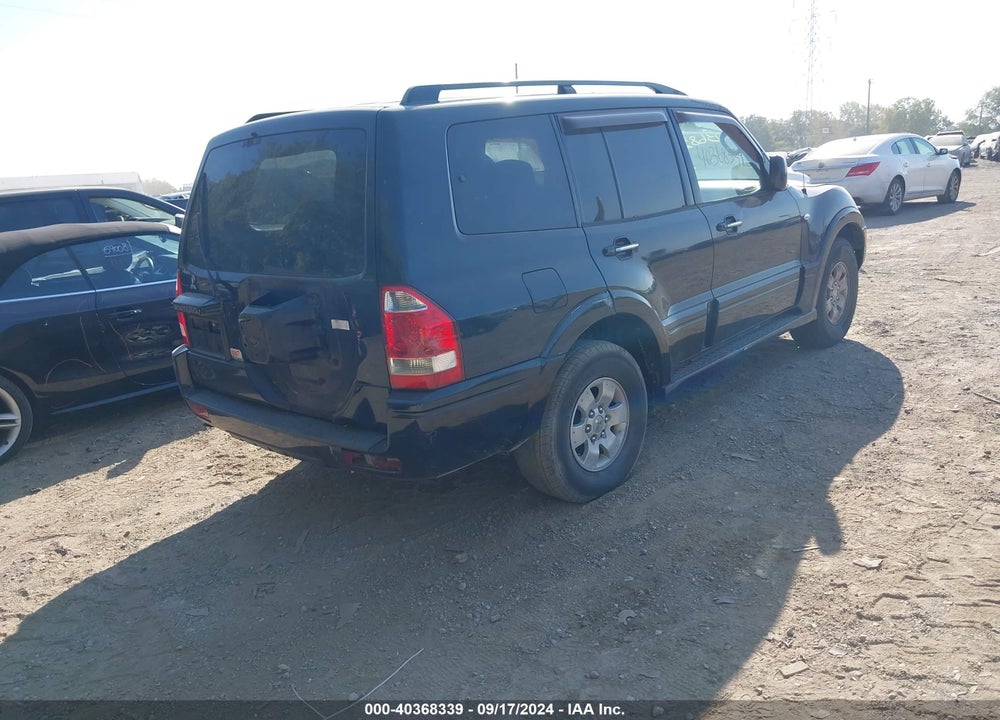 2004 MITSUBISHI MONTERO XLS VIN: JA4MW51S14J011113