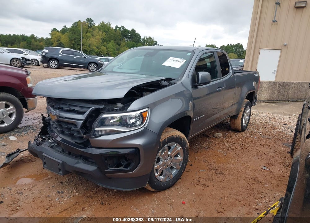 2021 CHEVROLET COLORADO 2WD LONG BOX LT VIN: 1GCHSCEA8M1276765