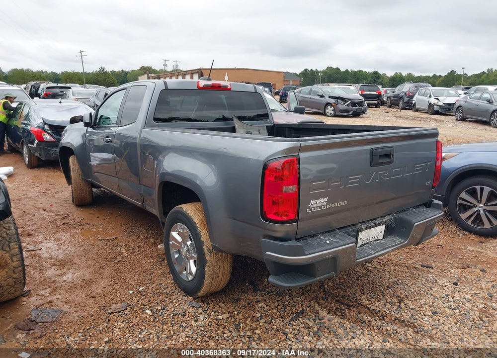 2021 CHEVROLET COLORADO 2WD LONG BOX LT VIN: 1GCHSCEA8M1276765