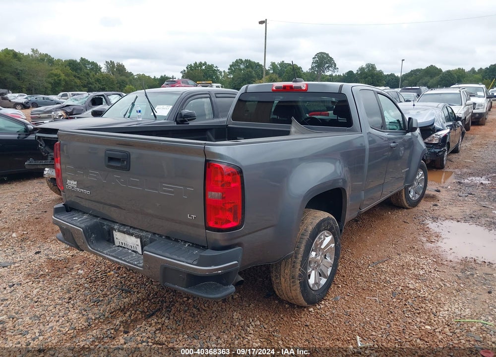 2021 CHEVROLET COLORADO 2WD LONG BOX LT VIN: 1GCHSCEA8M1276765