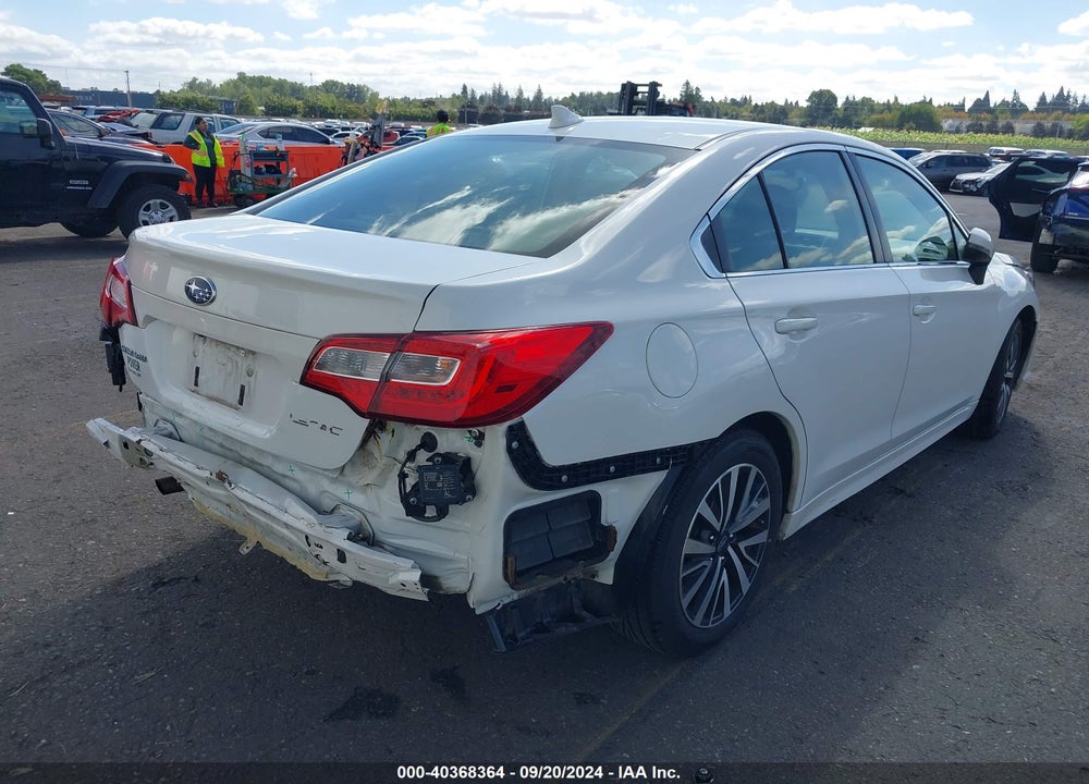 2018 SUBARU LEGACY PREMIUM VIN: 4S3BNAF67J3042886