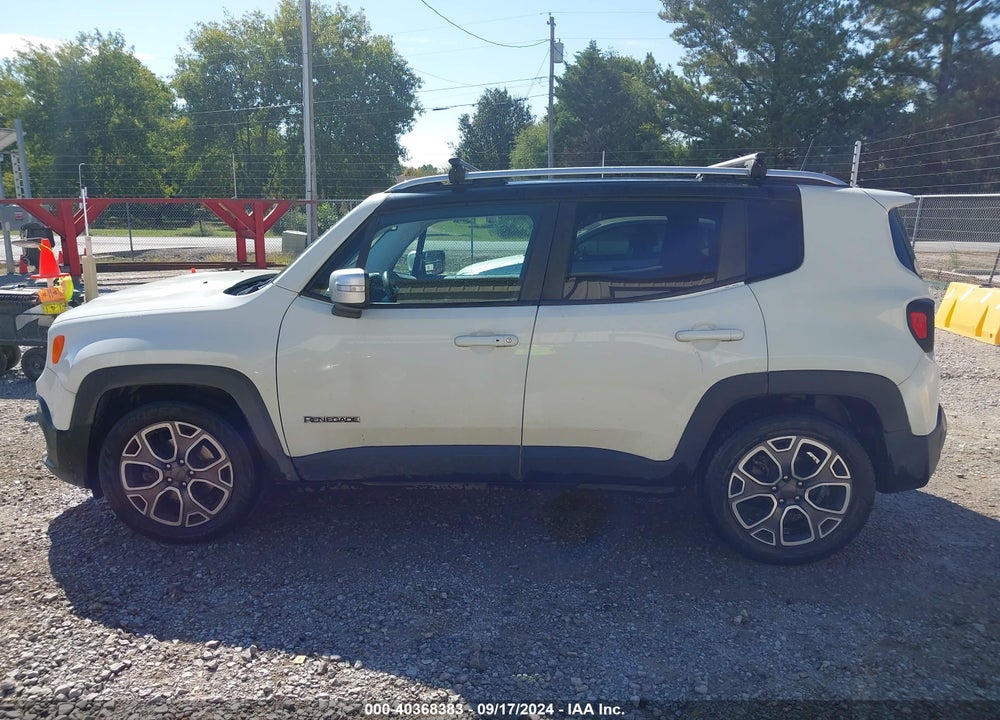 2017 JEEP RENEGADE LIMITED FWD VIN: ZACCJADB6HPE55565