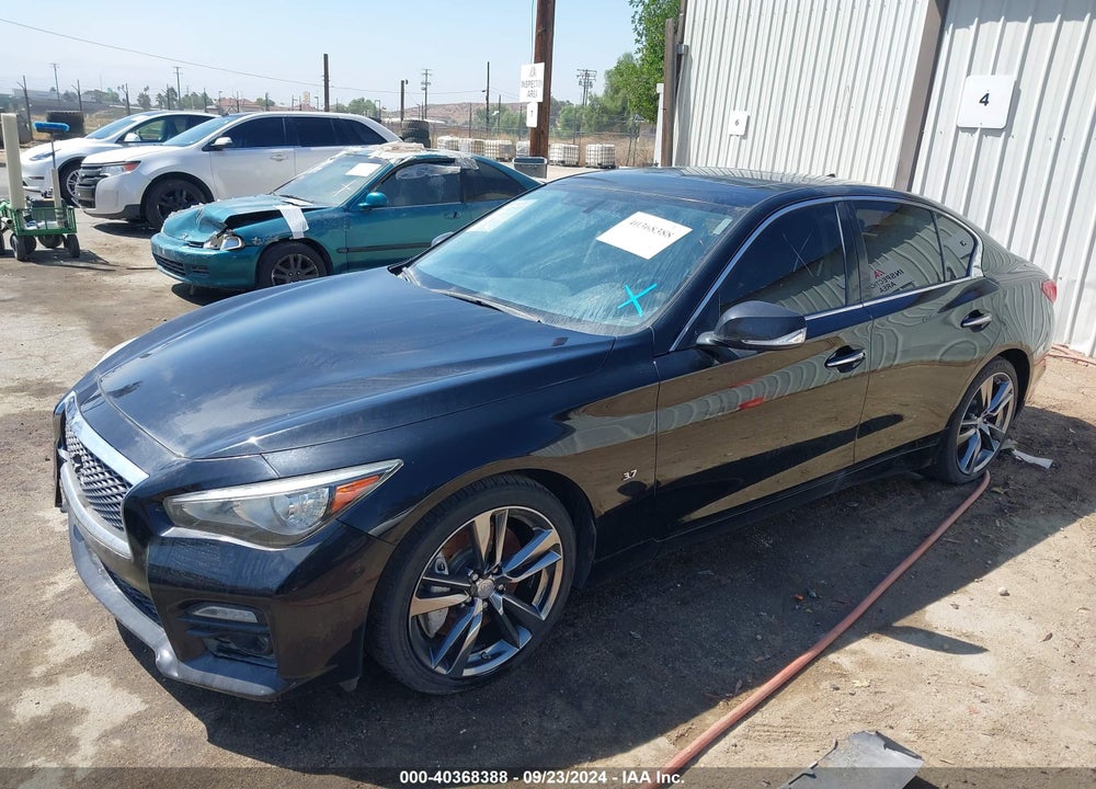 2015 INFINITI Q50 SPORT VIN: JN1BV7APXFM348696