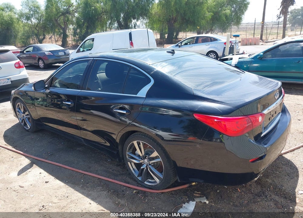 2015 INFINITI Q50 SPORT VIN: JN1BV7APXFM348696