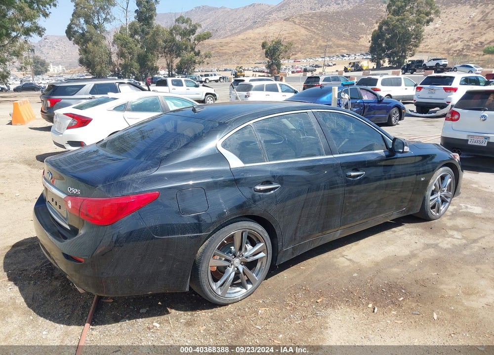 2015 INFINITI Q50 SPORT VIN: JN1BV7APXFM348696
